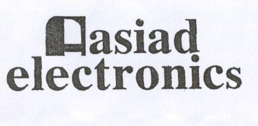 Mẫu nhãn hiệu AASIAD ELECTRONICS