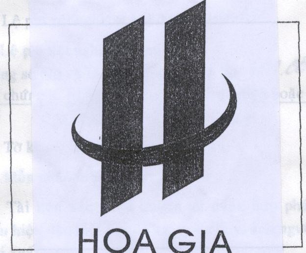 Mẫu nhãn hiệu H HOA GIA HG