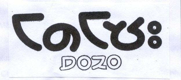 Mẫu nhãn hiệu DOZO