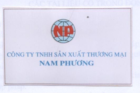 Mẫu nhãn hiệu Công ty TNHH sản xuất thương mại Nam Phương NP