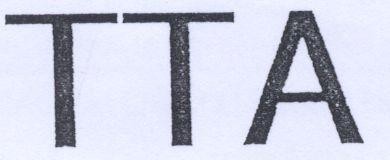 Mẫu nhãn hiệu TTA