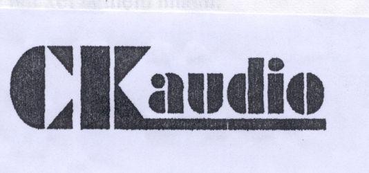 Mẫu nhãn hiệu CKAUDIO