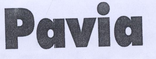 Mẫu nhãn hiệu PAVIA