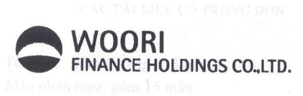 Mẫu nhãn hiệu WOORI FINANCE HOLDINGS CO.,LTD.