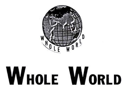 Mẫu nhãn hiệu WHOLE WORLD