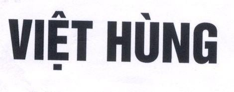 Mẫu nhãn hiệu Việt Hùng