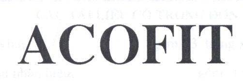 Mẫu nhãn hiệu ACOFIT