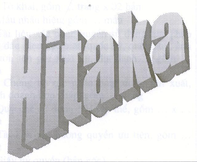 Mẫu nhãn hiệu HITAKA