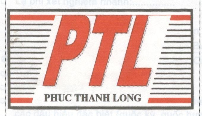 Mẫu nhãn hiệu PTL PHUC THANH LONG