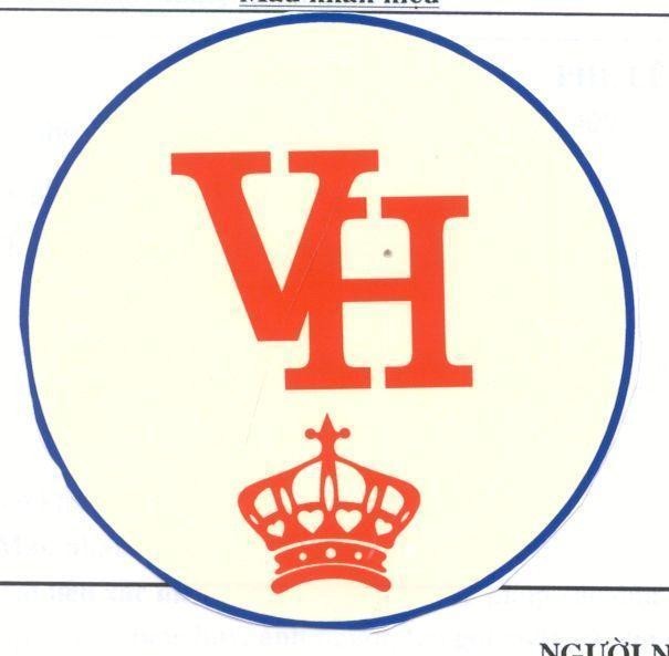 Mẫu nhãn hiệu VH
