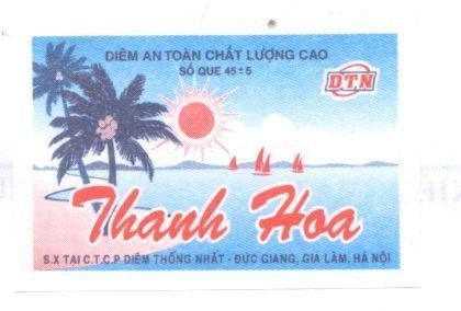 Mẫu nhãn hiệu DTN THANH HOA