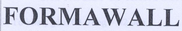 Mẫu nhãn hiệu FORMAWALL