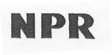 Mẫu nhãn hiệu NPR