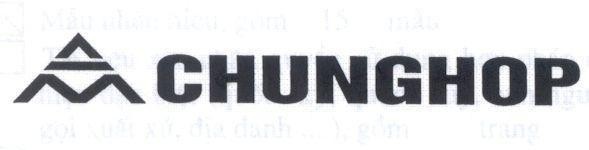 Mẫu nhãn hiệu CHUNGHOP