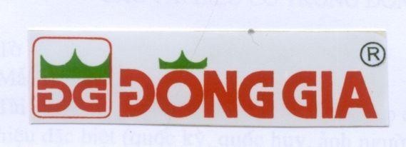 Mẫu nhãn hiệu ĐG ĐONG GIA
