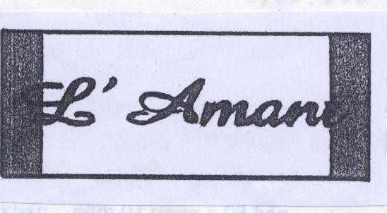 Mẫu nhãn hiệu L'AMANT