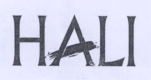 Mẫu nhãn hiệu HALI