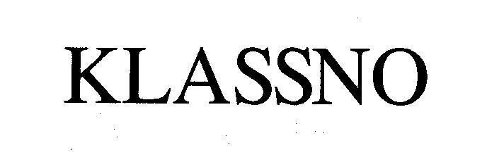Mẫu nhãn hiệu KLASSNO