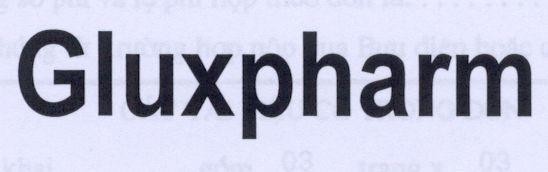 Mẫu nhãn hiệu GLUXPHARM