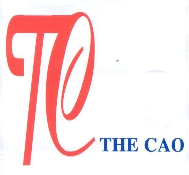 Mẫu nhãn hiệu TC THE CAO