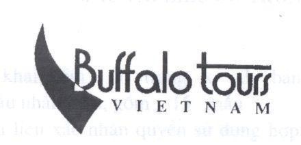 Mẫu nhãn hiệu BUFFALO TOURS VIET NAM