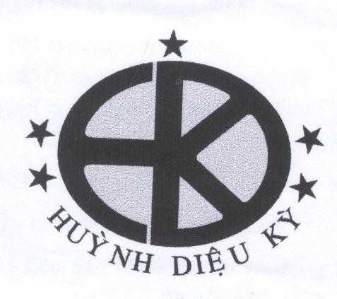 Mẫu nhãn hiệu Huỳnh Diệu Kỳ HDK
