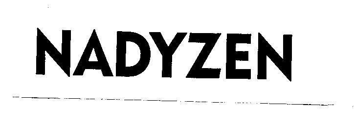 Mẫu nhãn hiệu NADYZEN