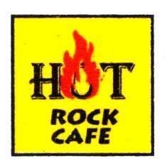 Mẫu nhãn hiệu HOT ROCK CAFE