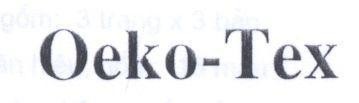 Mẫu nhãn hiệu OEKO-TEX