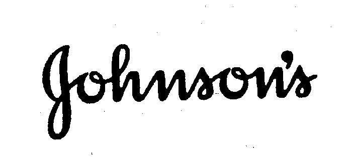Mẫu nhãn hiệu JOHNSON'S