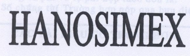 Mẫu nhãn hiệu HANOSIMEX