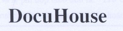 Mẫu nhãn hiệu DOCUHOUSE