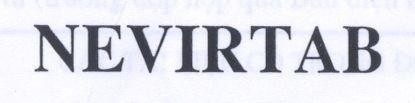 Mẫu nhãn hiệu NEVIRTAB