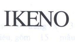 Mẫu nhãn hiệu IKENO