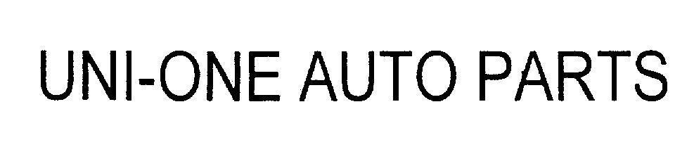Mẫu nhãn hiệu UNI-ONE AUTOPARTS