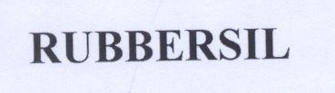 Mẫu nhãn hiệu RUBBERSIL