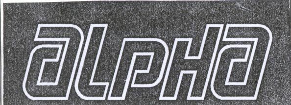 Mẫu nhãn hiệu ALPHA