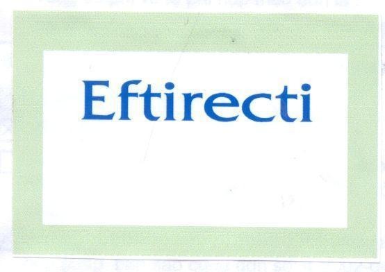 Mẫu nhãn hiệu EFTIRECTI