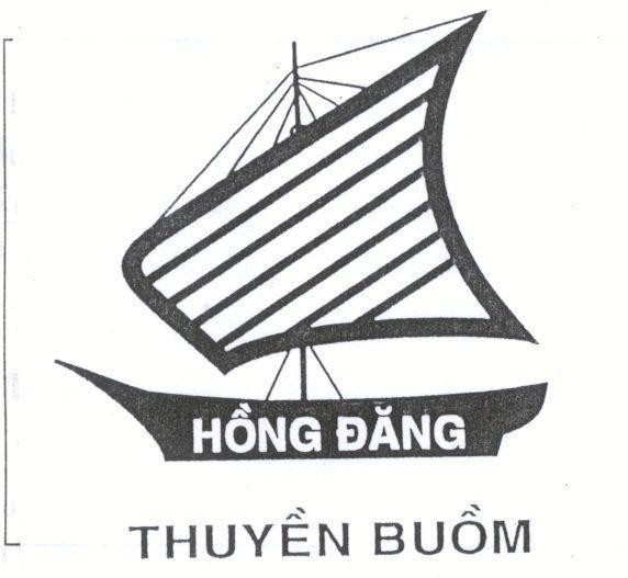 Mẫu nhãn hiệu Hồng Đăng Thuyền Buồm