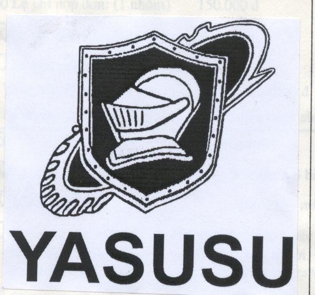 Mẫu nhãn hiệu YASUSU