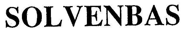 Mẫu nhãn hiệu SOLVENBAS