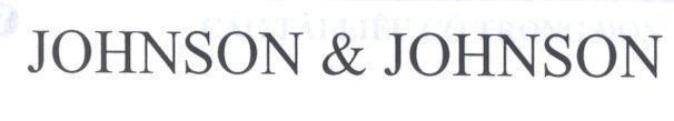 Mẫu nhãn hiệu JOHNSON & JOHNSON
