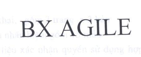 Mẫu nhãn hiệu BX AGILE
