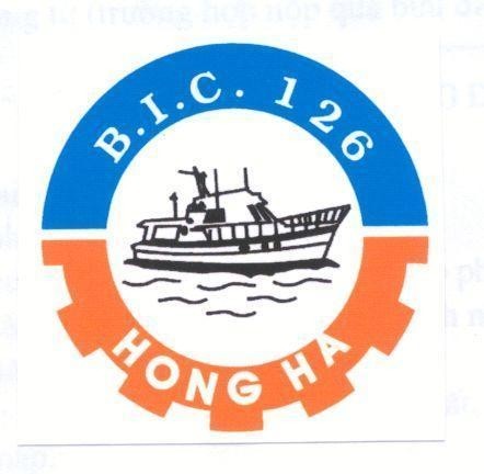 Mẫu nhãn hiệu B.I.C 126 HONG HA