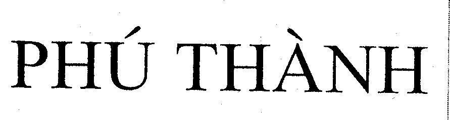 Mẫu nhãn hiệu Phú Thành