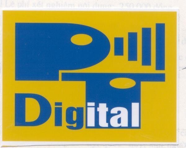 Mẫu nhãn hiệu PT DIGITAL