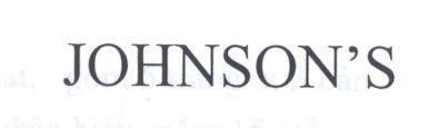 Mẫu nhãn hiệu JOHNSON' S