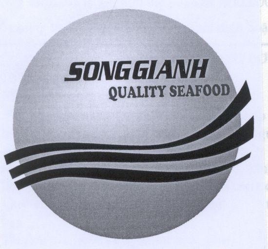 Mẫu nhãn hiệu SONG GIANH QUALITY SEAFOOD