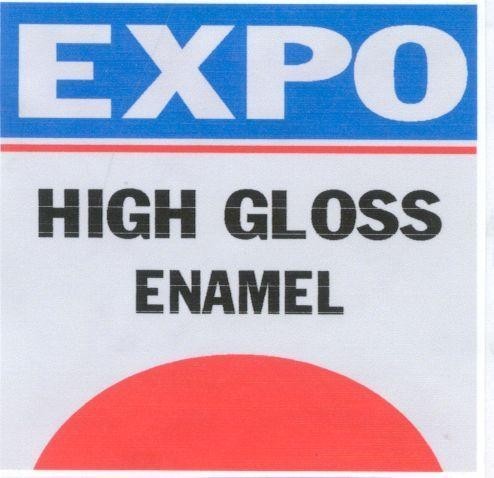 Mẫu nhãn hiệu EXPO HIGH GLOSS ENAMEL