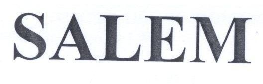 Mẫu nhãn hiệu SALEM